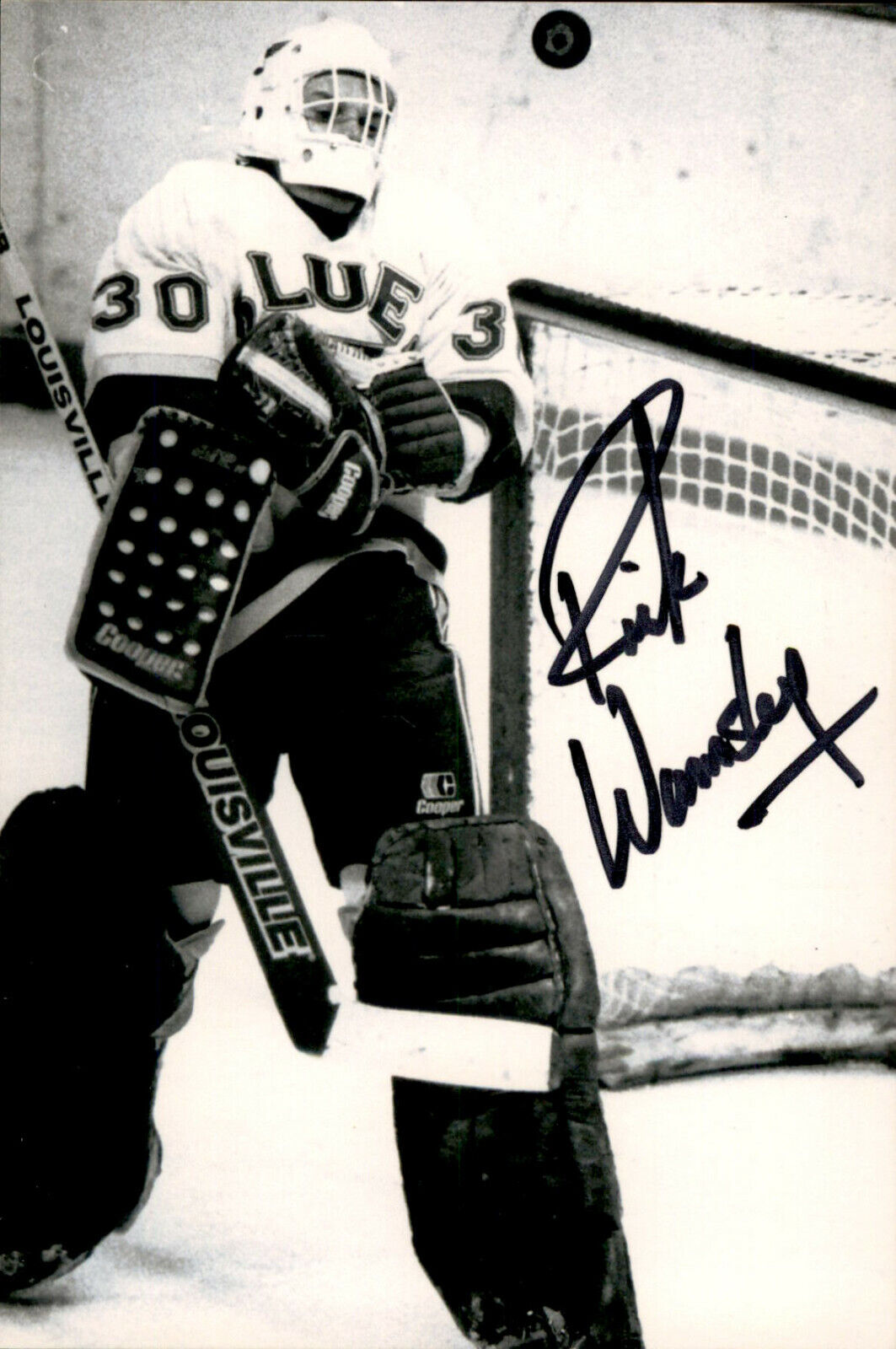 Rick Wamsley SIGNED autographed 4x6 Photo Poster painting ST LOUIS BLUES