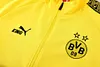 Joyfball 2025/2026 Dortmund Long Zipped Jacket Yellow Soccer Jersey 1:1 Thai Quality 