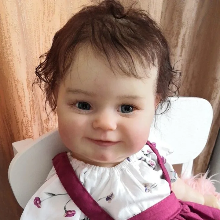 20'' Reborn Doll Shop Adelyn Reborn Baby Doll -Realistic and Lifelike with “Heartbeat” and Sound