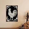 Diamond Painting-DIY Special Shaped Drill Pearl Painting Rooster(30x40cm)