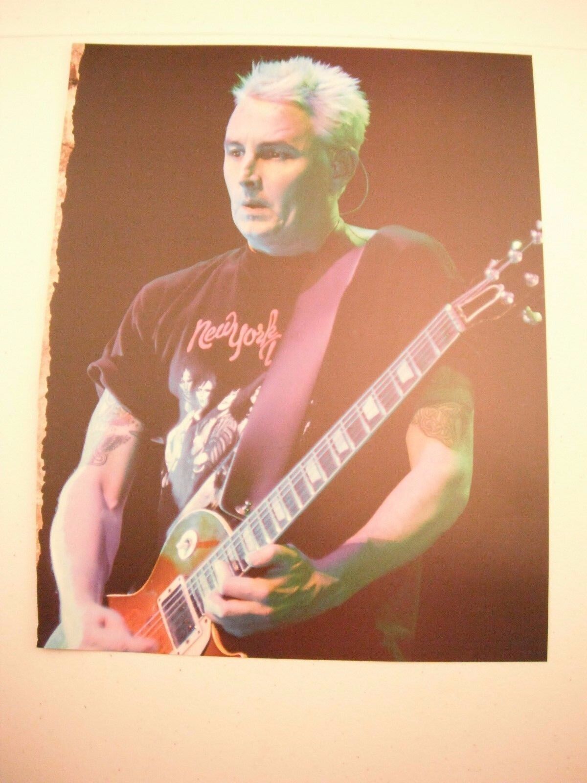 Mike McCready Pearl Jam Guitarist 12x9 Coffee Table Book Photo Poster painting Page