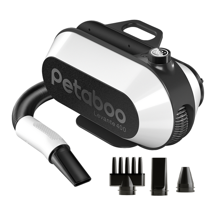 Petaboo Levante400 ペットグルーミングドライヤー 🐶😽PetGrooming Dryer [High-velocity Force Blower]