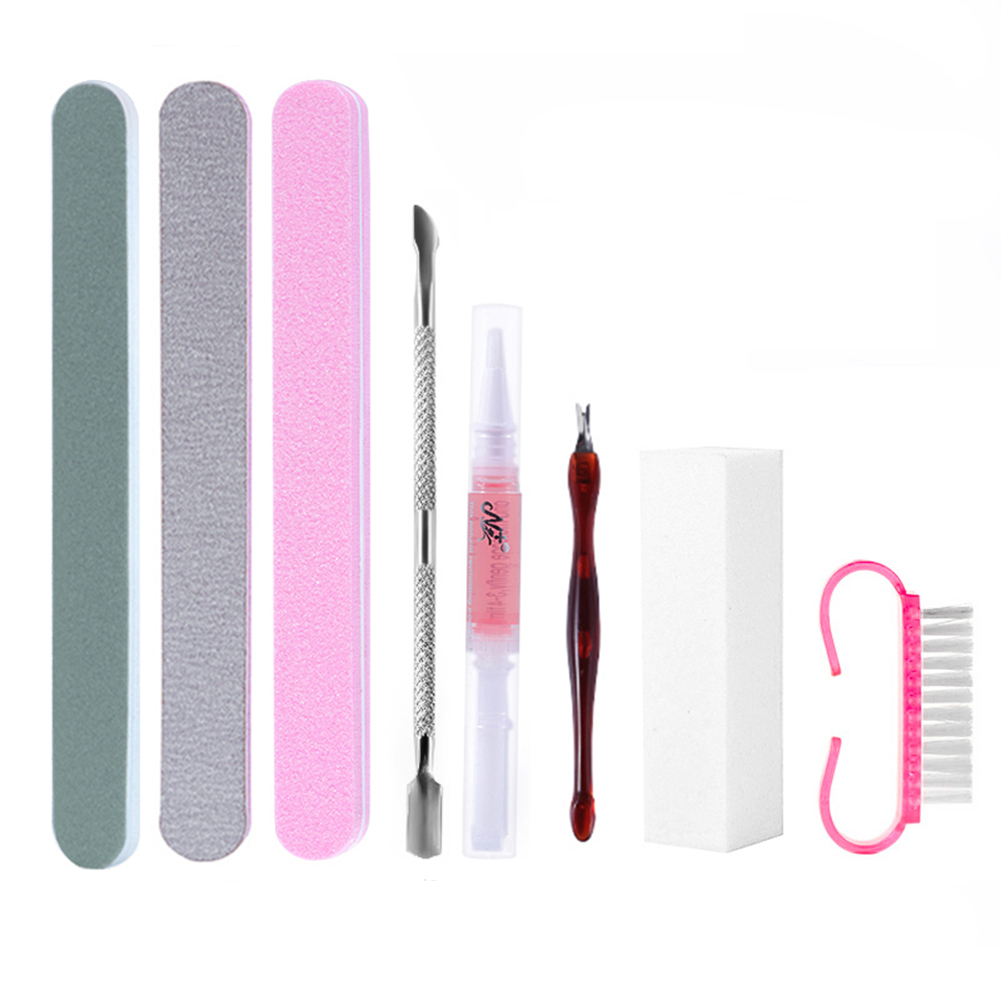 

Manicure Tool Kit Exfoliating Nail File Dead Skin Fork Dust Brush, 501 Original