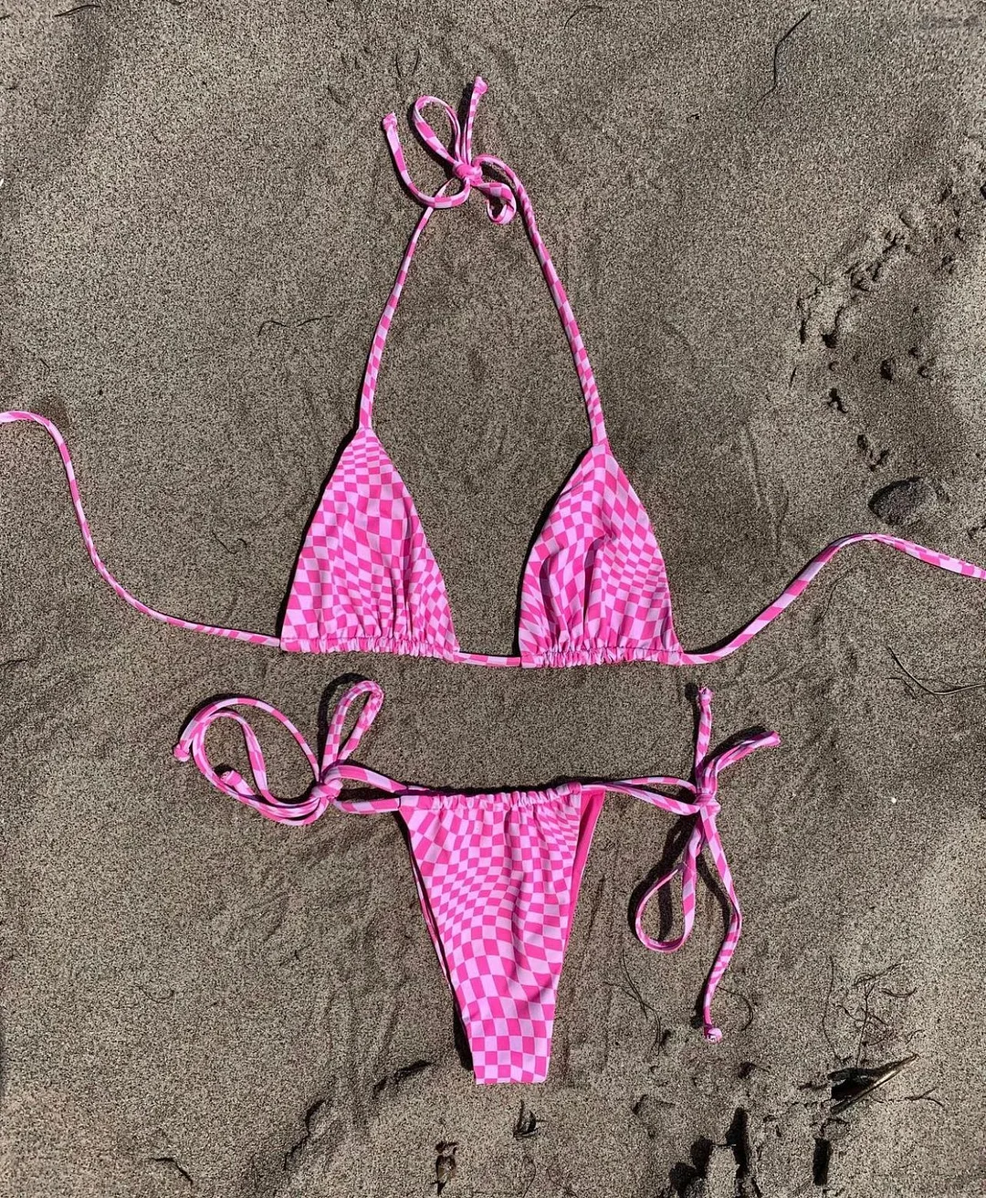 Zingj 2021 New Mosang Split Three-Point Thin Swimsuit Bikini