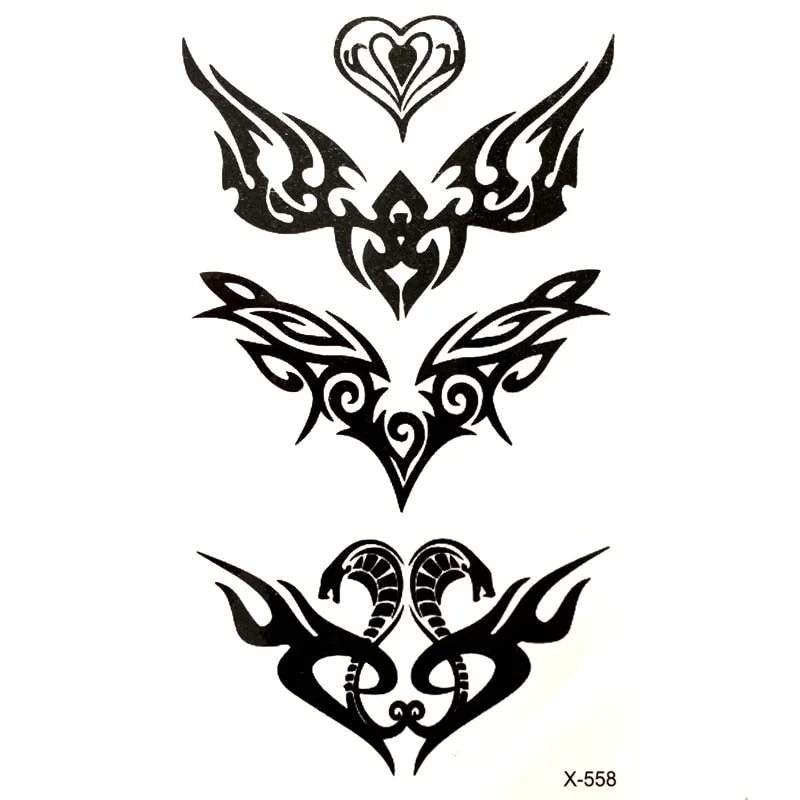 Cobra Waterproof Temporary Tattoo sticker for men and woman Snake tatuajes adesivos para moto car styling sticker fake tattoo