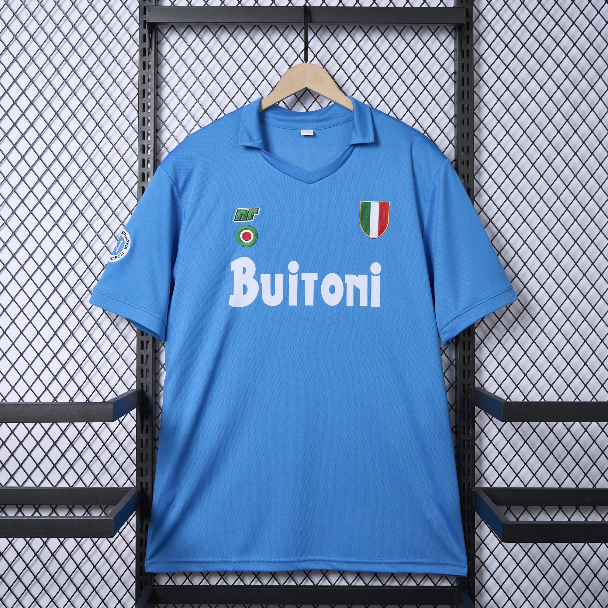 Retro Napoli 1987-88 Home Stadium Jersey
