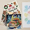 3PCS Christmas Coloring Book Set Mindfulness Art Books for Adults 