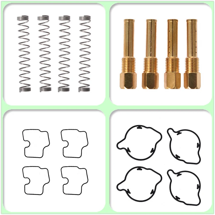 Silscvtt 4 Set of Carburetor Repair Kits Fit Carb Replacement for Honda 1995-1998 CBR600F3 CBR600