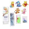 5PCS Winnie Puuh und Tigger doppelseitig - 5D DIY Craft Schlüsselanhänger