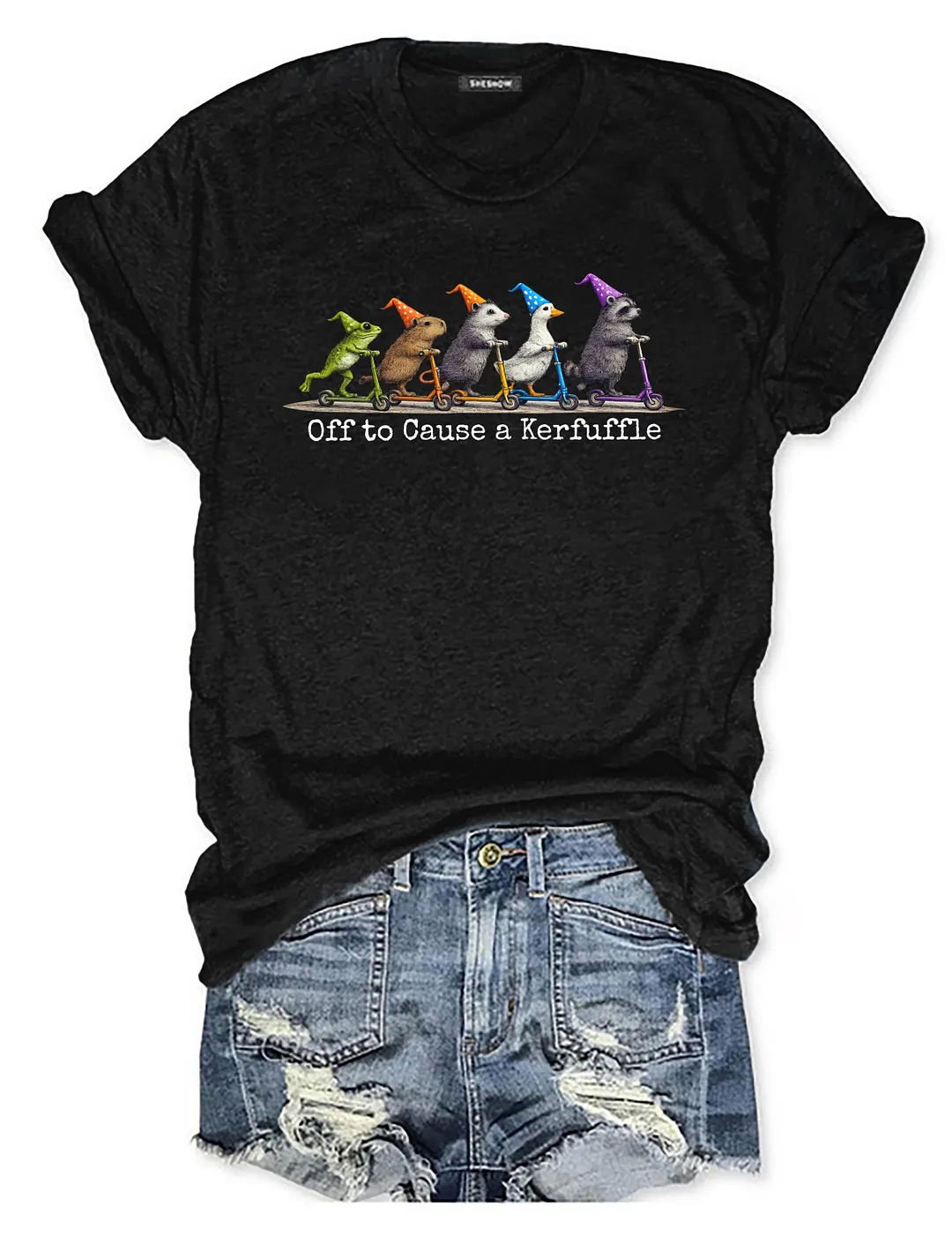 Off To Cause A Kerfuffle T-shirt