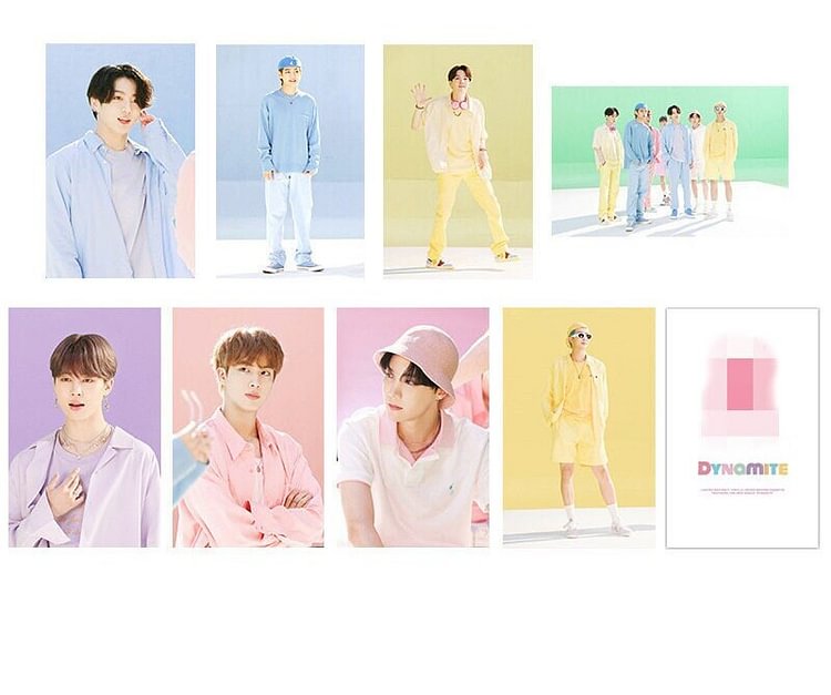 BTS Photocards dynamite photocards collection