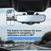 🤳🏽Support de t&eacute;l&eacute;phone pour r&eacute;troviseur de voiture rotatif &agrave; 360&deg;