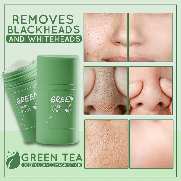 🔥BUY 1 GET 1 FREE🔥 Poreless Green Tea Deep Cleansing Mask Stick