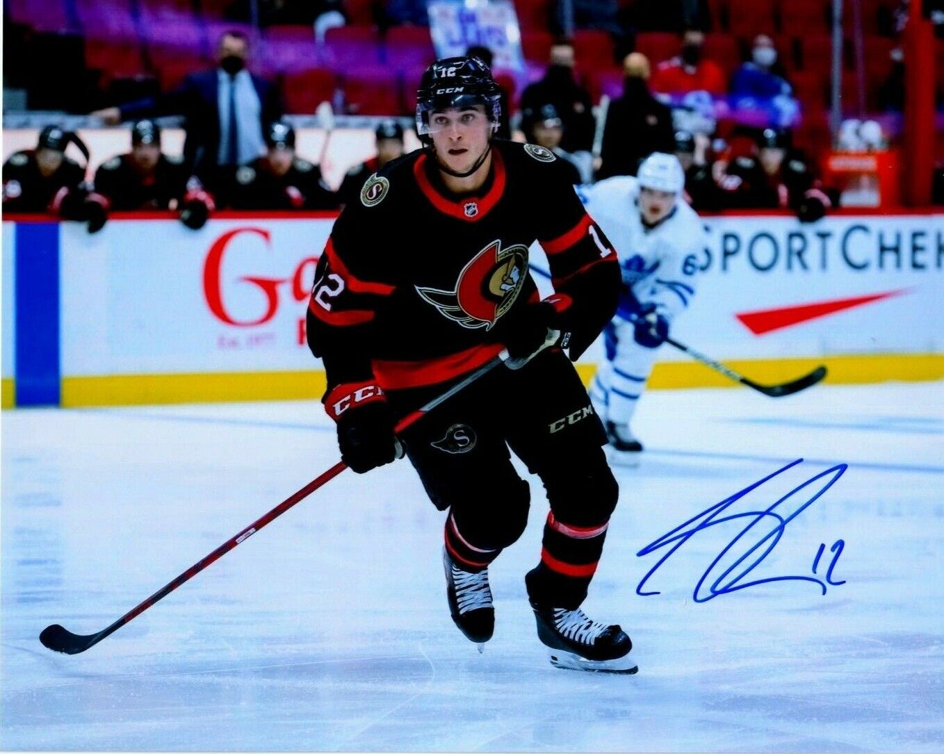 SHANE PINTO autographed SIGNED OTTAWA SENATORS 8X10 Photo Poster painting