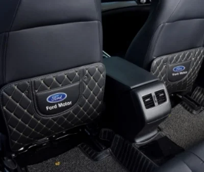 Car Rear Seat Back Anti-kick Pad Car Supplies Anti-dirty Anti-wear Protective Pad Storage Bag