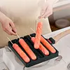 5 Grids Sausage Pan Hot Dog Maker Hot Dog Mold Pan for Outdoor Kitchen Breakfast