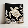 Turtle DIY Pearl Art Diamond Painting Kit for Adults Home Decor 25x25cm With Frame