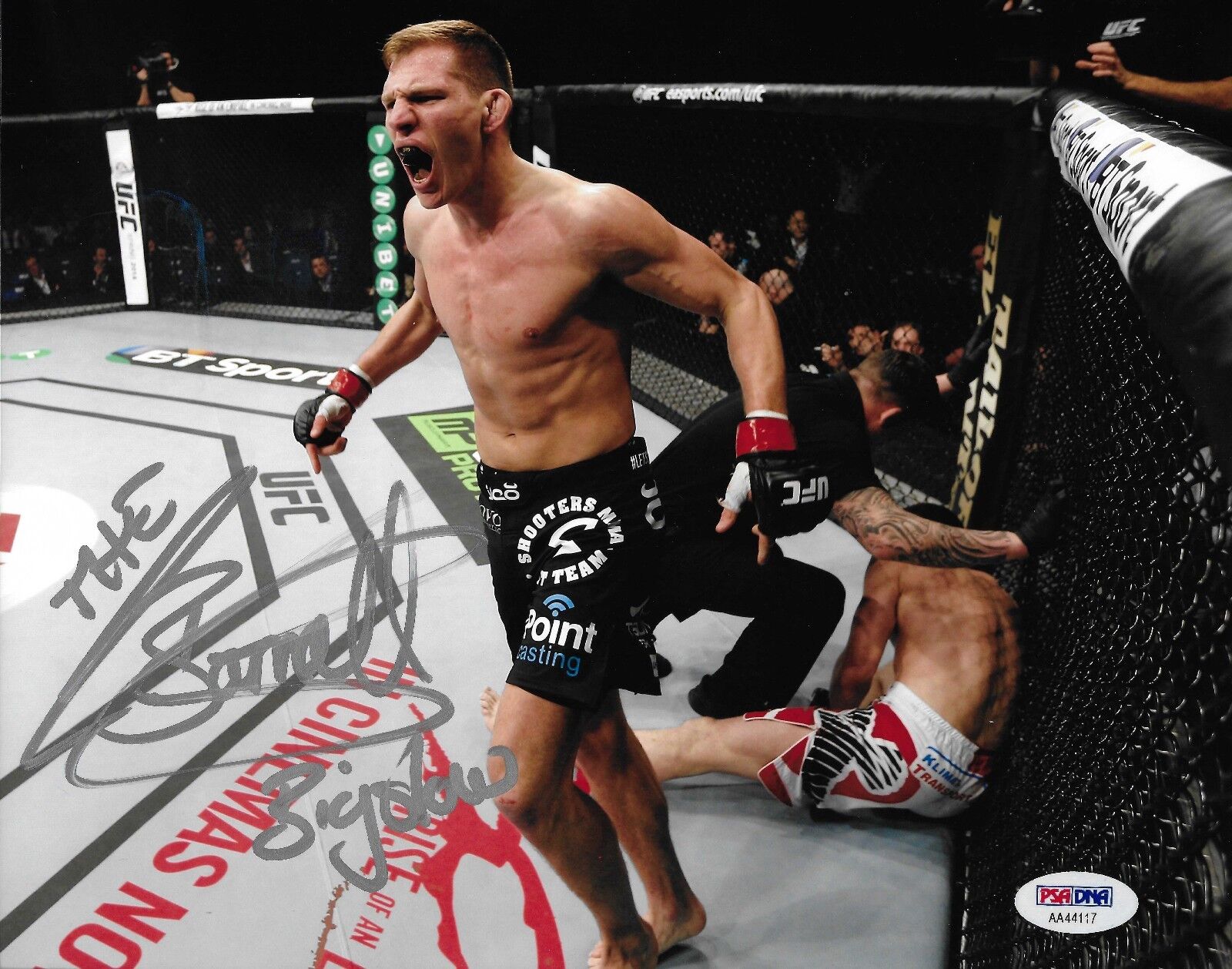 Luke Barnatt Signed UFC 8x10 Photo Poster painting PSA/DNA COA Picture Autograph Fight Night 66