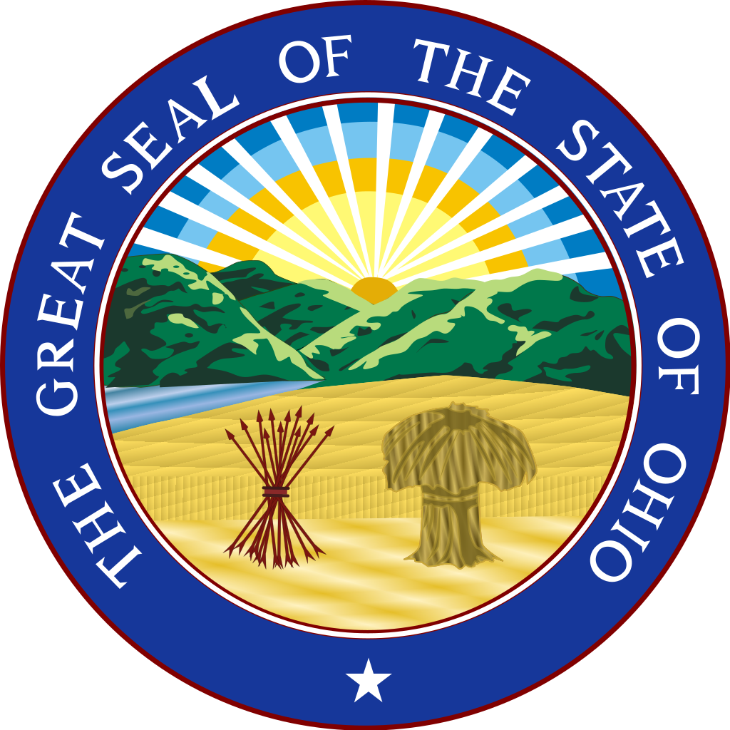 

Ohio Coat of Arms - Round Drill Diamond Painting - 40*40CM, 501 Original