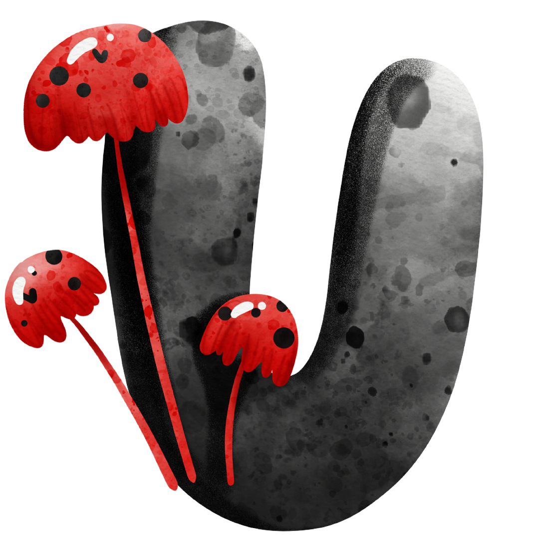 Diamond Painting - Full Round/Square Drill - Ladybug Alphabet(30*30 - 50*50cm)