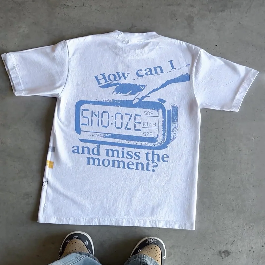Fashion SZA Print Short Sleeve T-Shirt