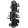[US Local Warehouse] Vertical Gym Organization for Home Gym Storage Organizer Rack with Lat and Curl Bar Revolving Bars Workout Equipment Storage for 36 Handles & Straps Home Accessories Organization