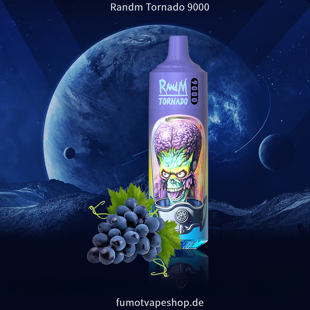 Randm Tornado 9000 Traube  fumotvapeshop