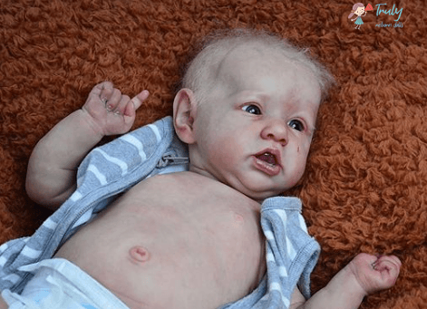 Cute Little Silicone Baby Dolls 12'' Mini Ulysses Realistic Reborn Baby Doll Girl by Creativegiftss® 2023 -Creativegiftss® - [product_tag] Creativegiftss.com