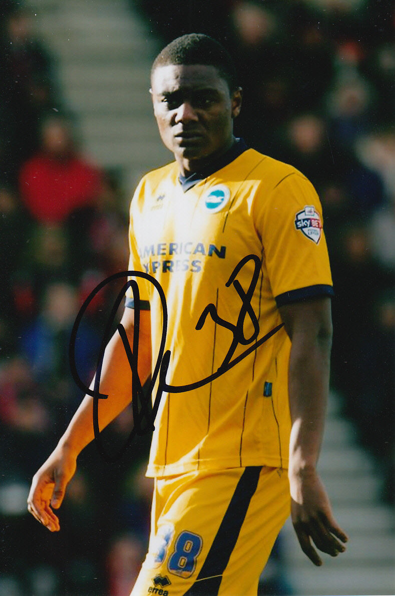 BRIGHTON HAND SIGNED JONATHAN OBIKA 6X4 Photo Poster painting.