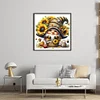Sunflower And Dryad-11CT Counted Cross Stitch 50*50cm/19.69*19.69in