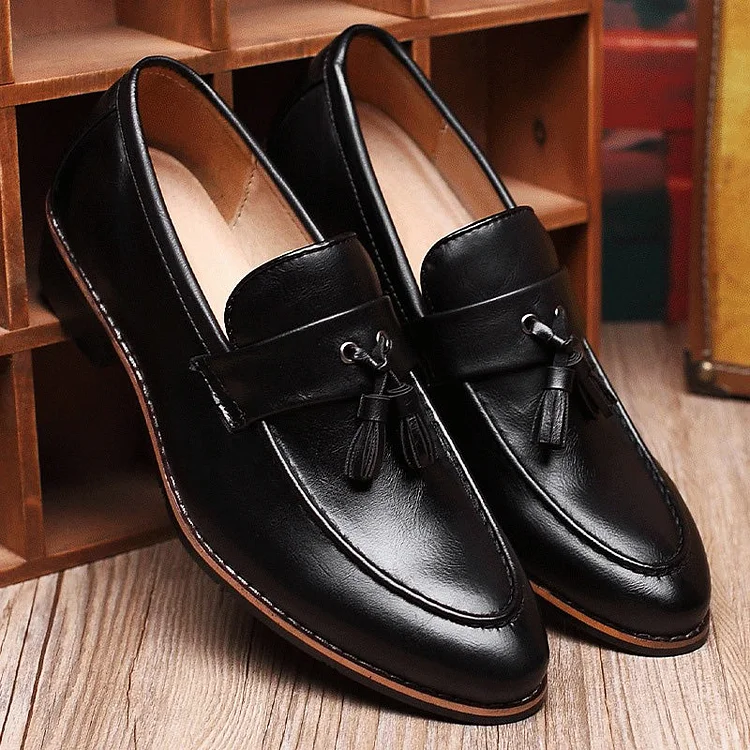 Moretti Leather Loafers QueenFunky