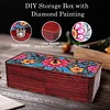 Mandala DIY Diamant Kunst Holz Aufbewahrungsbox Diamond Painting Aufbewahrungsbox