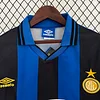 1995-1996 Retro Inter Milan Home Football Shirt 1:1 Thai Quality