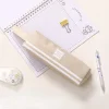 Back to School Season Student Canvas Pens Storage Bag Stylish Stationery