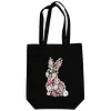 Canvas Tote Bag Embroidery Kit with Hoop Frame for Beginners Adults Sewing Art 32x37cm tapestrymarket