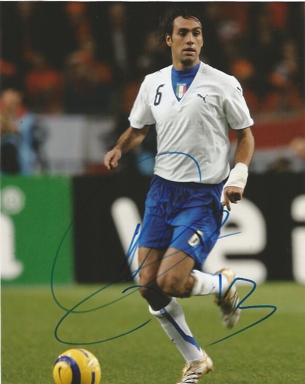 Italy Alessandro Nesta Autographed Signed 8x10 Photo Poster painting COA