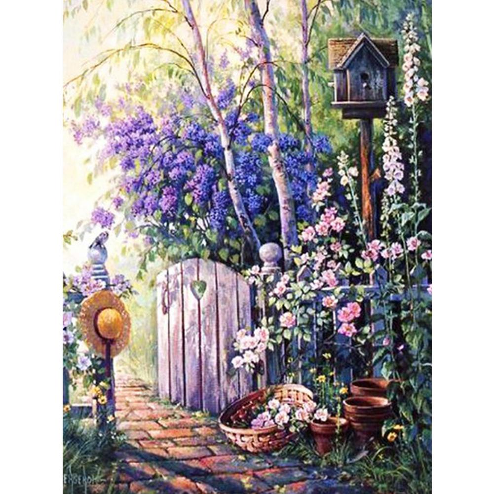 

Garden - Round Drill Diamond Painting - 30*40CM, 501 Original