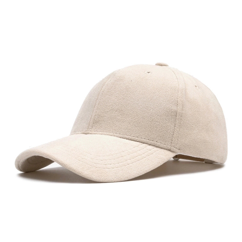 Women’s Streetwear Solid Color Curved Eaves Baseball Cap