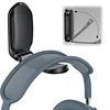 Headphone Stand Under Desk Magnetic Foldable Adhesive Headphone Holder Hook Mount for Computer/Gaming Headsets Headphones