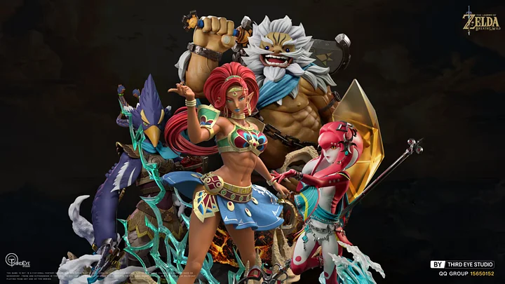 Third Eye Studio - Urbosa Four Champion #4 The Legend of Zelda