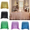 Wedding Event Party Colorful Shimmers Table Cloth