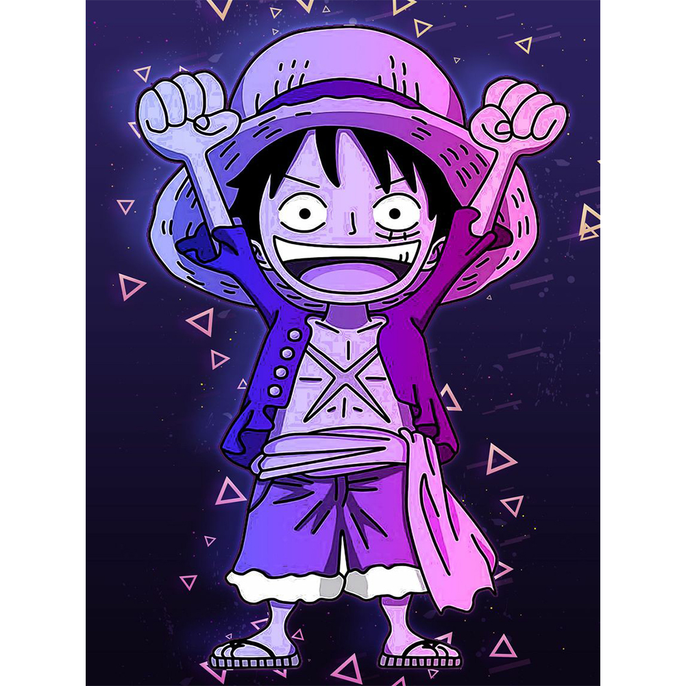 

Anime Monkey D. Luffy - Round Drill Diamond Painting - 30*40CM, 501 Original