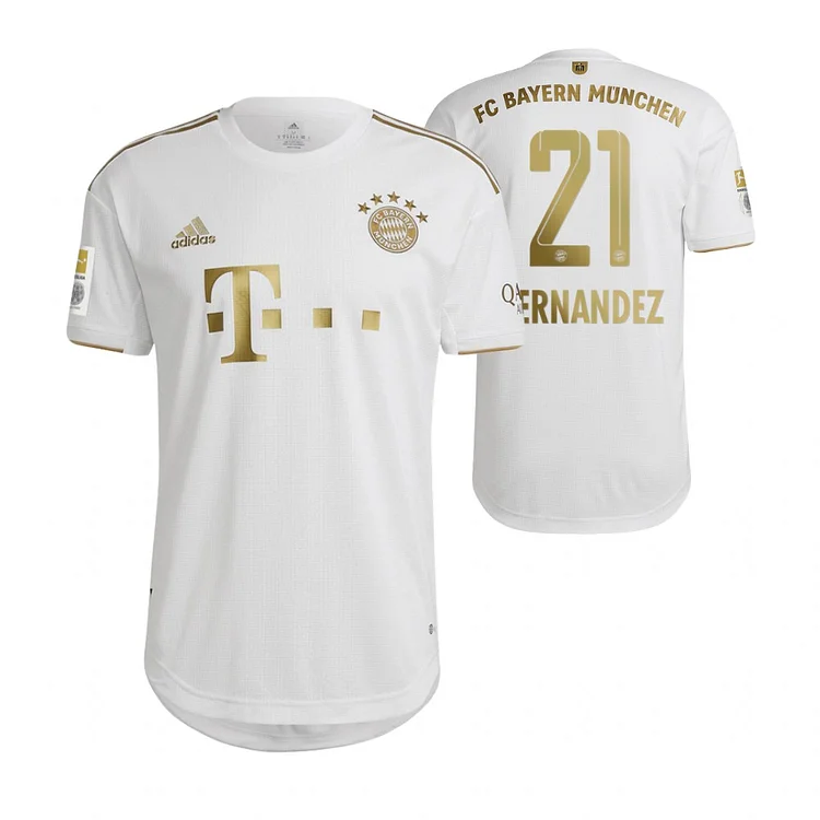 Maillot Bayern Munich Lucas Hernández 21 Extérieur 2022-2023