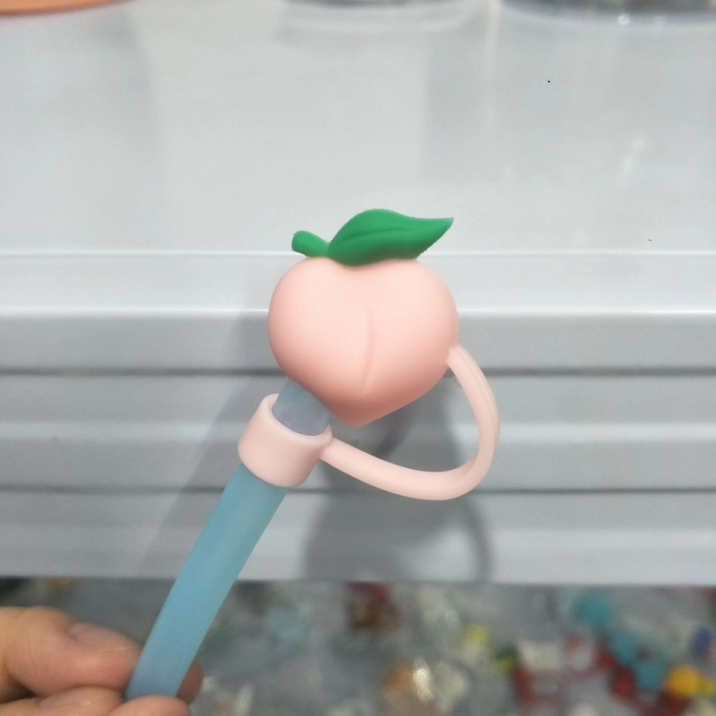 10mm Glass Straw Cap Dust Cover Stainless Steel Straw Dust Cover Dust Plug 10mm Large Diameter Milk Tea