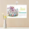 2027 New DIY Diamond Painting Wall Calendar Kit 12-Month Flip Calendar Design Home Decor