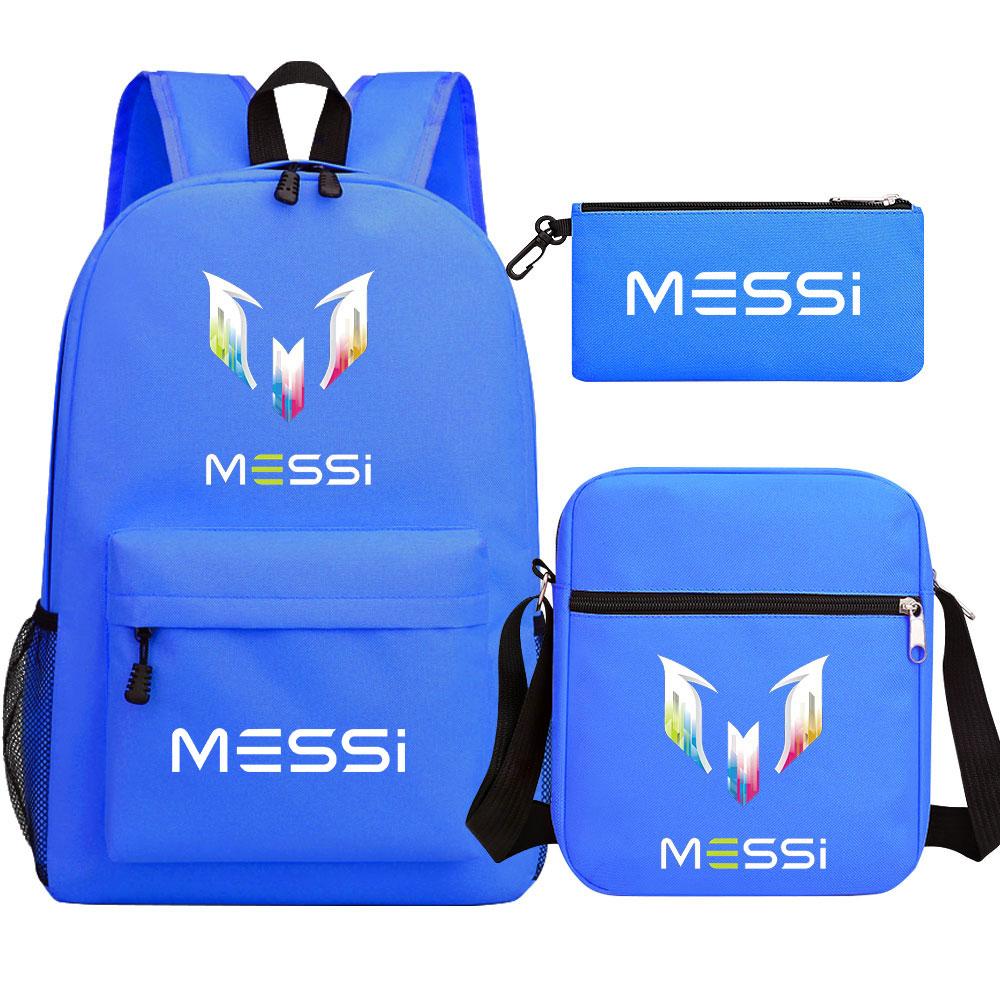 Mayoulove Lionel Messi Backpack Lightweight Design for School and Outdoor Activities-Mayoulove