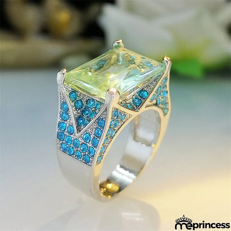 Women's Trending Delicate Personalized Square Ring