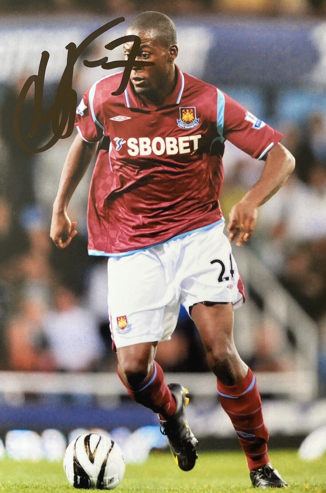 Frank Nouble Genuine Hand Signed West Ham 6X4 Photo Poster painting, See Proof