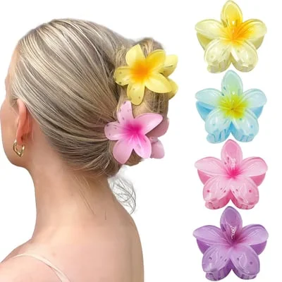 Seaside Holiday Style 🌸Floral Hair Claw Clip