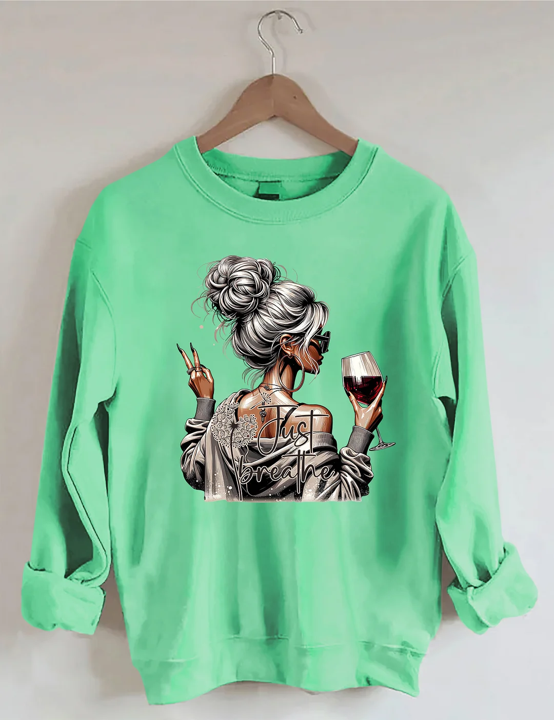 Just Breathe Sweatshirt